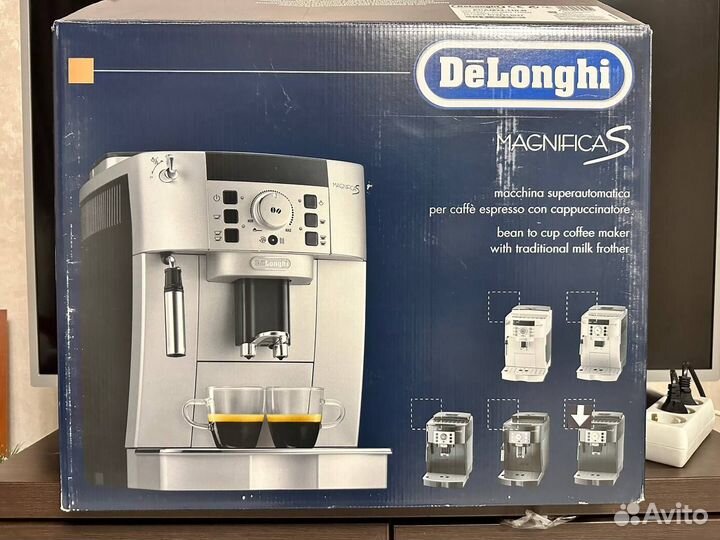 Кофемашина delonghi magnifica s