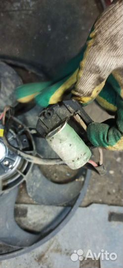 Моторчик диффузора Шевроле Авео F16D4 т300