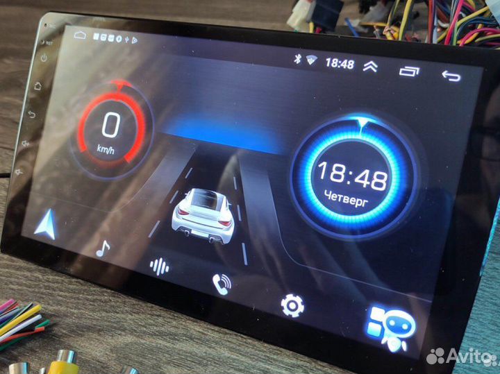 Магнитола на Android с экраном 9 дюйм 2/32гб
