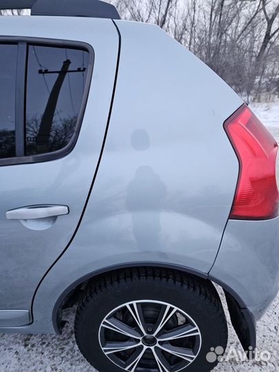 Крыло заднее левое