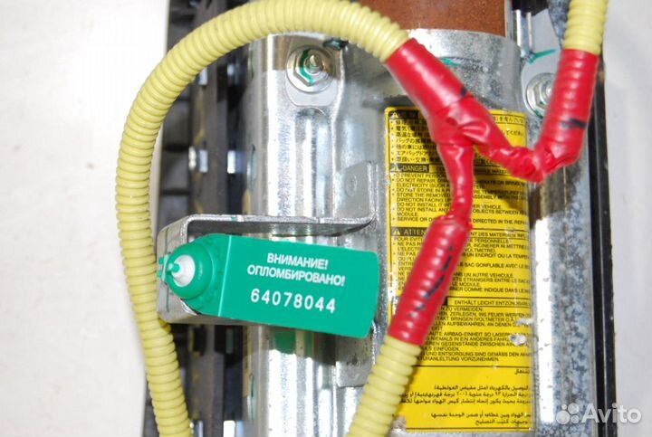 Подушка безопасности в торпеду пассажирская