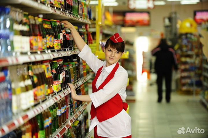 Вахта.Работник торгового зала.Жилье+питание