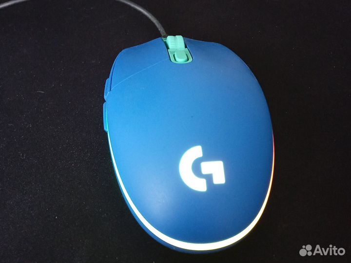 Logitech g102 синяя