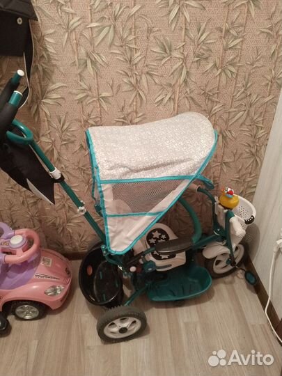 Детский трех колесный велосипед