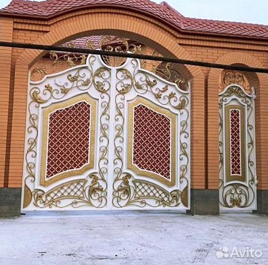 Кованые ворота