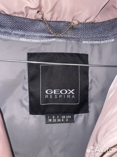 Пуховик geox 38р