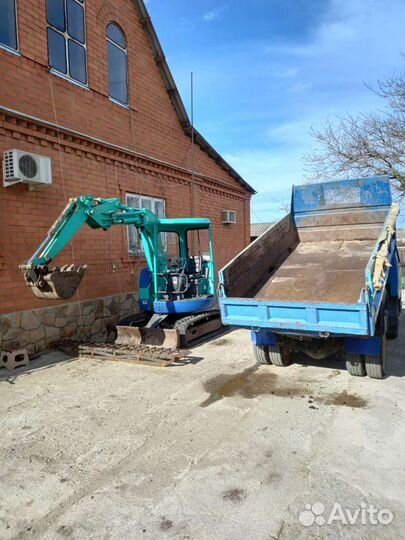 Услуги миниэксковатора