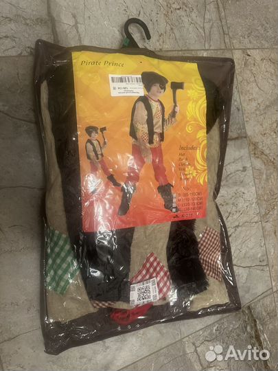 Костюм разбойника/пирата 128-134