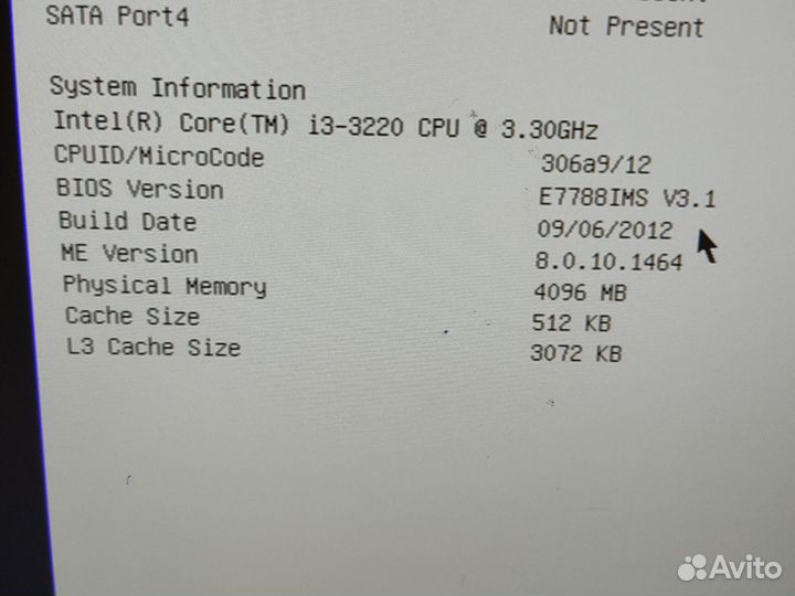 Материнская плата core i3