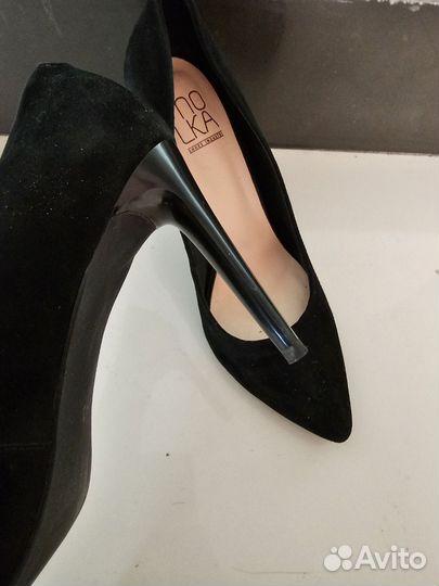 Туфли замшевые 40