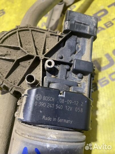 Трапеция дворников с моторчиком Peugeot 207