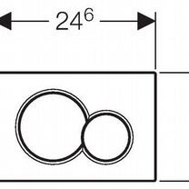 Кнопка смыва Geberit