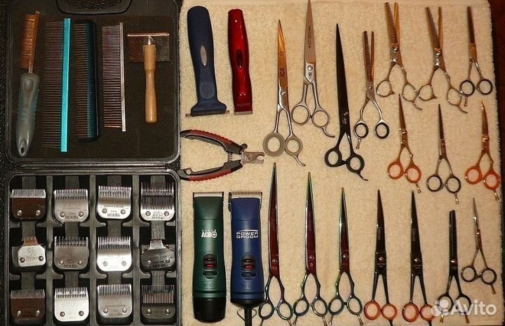 Заточка ножей - машинок, ножниц для стрижки собак