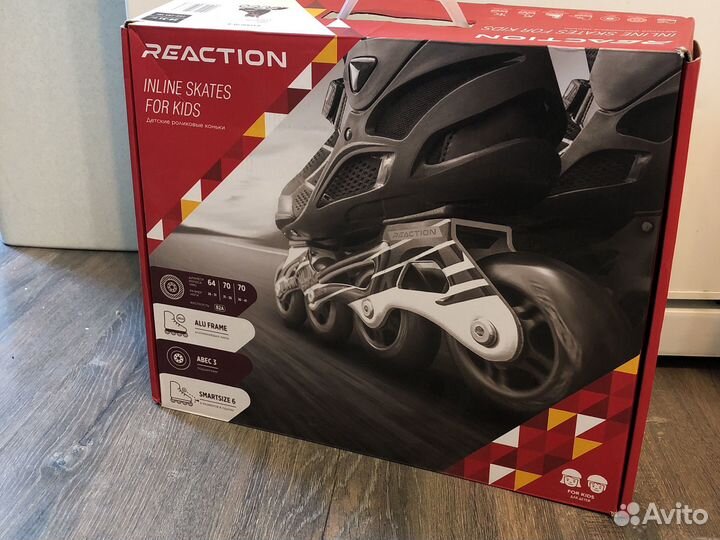 Детские ролики reaction 26-31