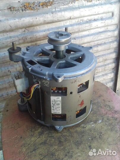 Электромотор и барабан от стиралки можно раздельно