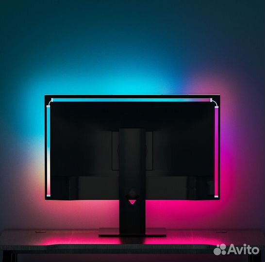 Светодиодная лента ambilight для монитора 24
