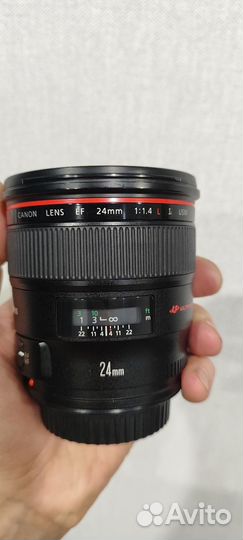 Canon 24 mm f1.4