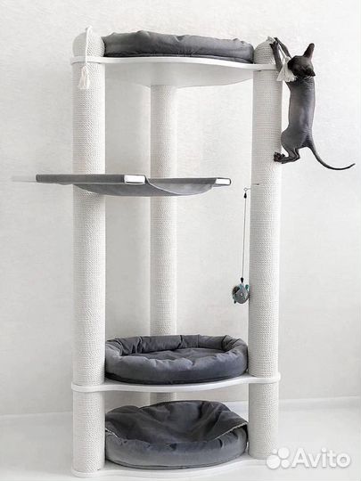 Когтеточка домик для кошки