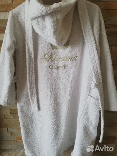 Халат с именной вышивкой 