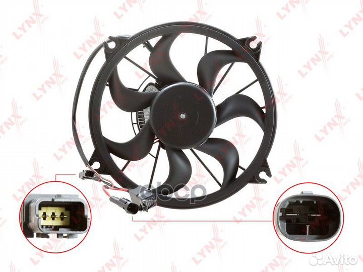 Вентилятор радиатора LCV RF1779 lynxauto