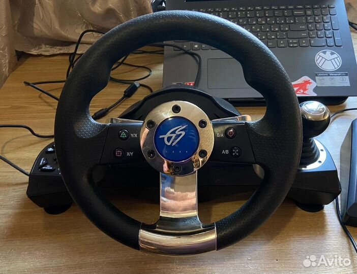 Руль игровой Wheelman 2 (черный)