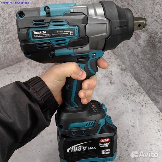 Гайковерт мощный грузовой ударный makita 2100 Нм