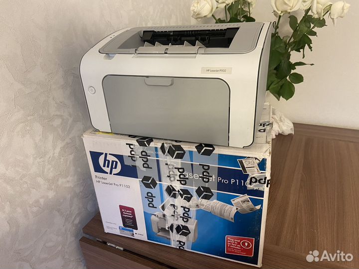 Принтер лазерный HP 1102 в хорошем состоянии