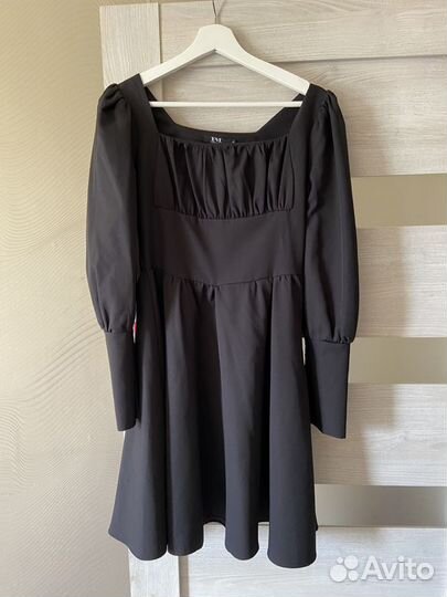 Платье женское 42 44 черное вечернее на выпускной