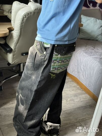 Широкие рэп джинсы coogi