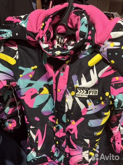 Зимний комбинезон для девочки