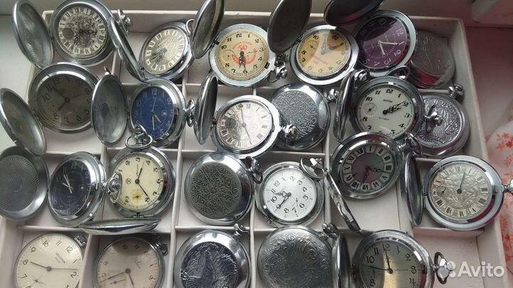 Советские карманные часы для коллекции