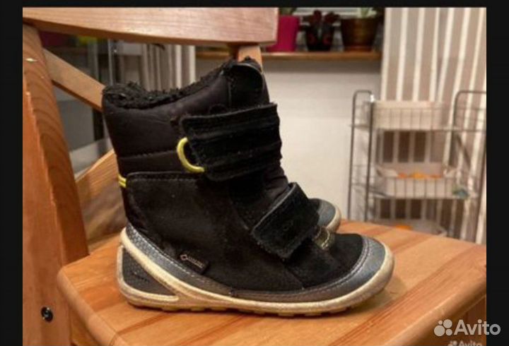 Зимние ботинки ecco 25 размер