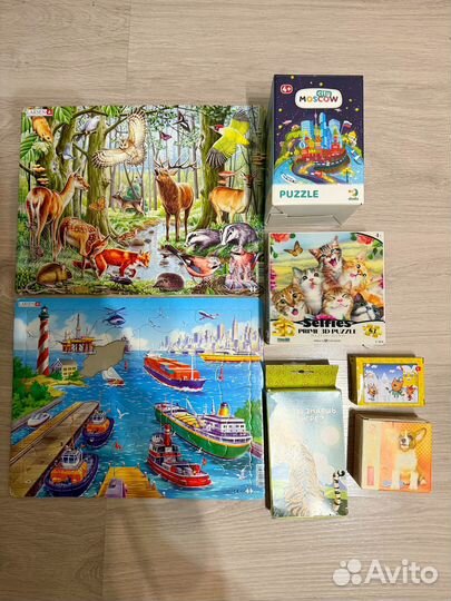 Пазлы larsen пакетом