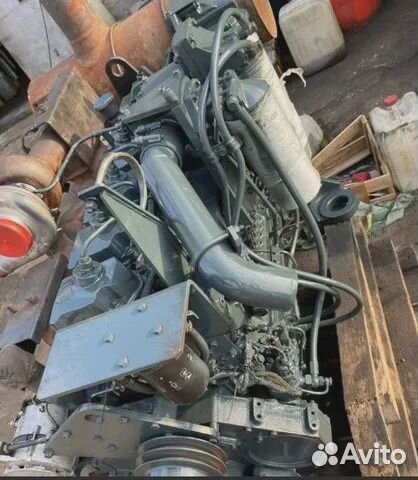 Двигатель saa6d125e komatsu 400-7