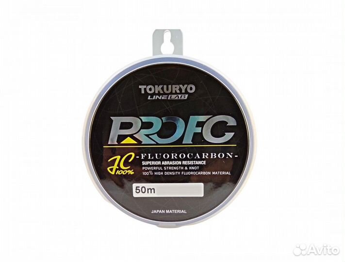 Флюорокарбон Tokuryo Fluocarbon Pro FC 50m #4.0 0