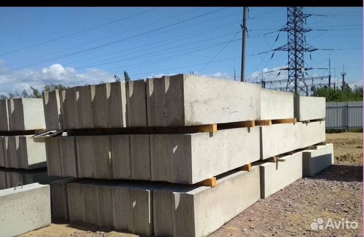 Фундаментные блоки фбс