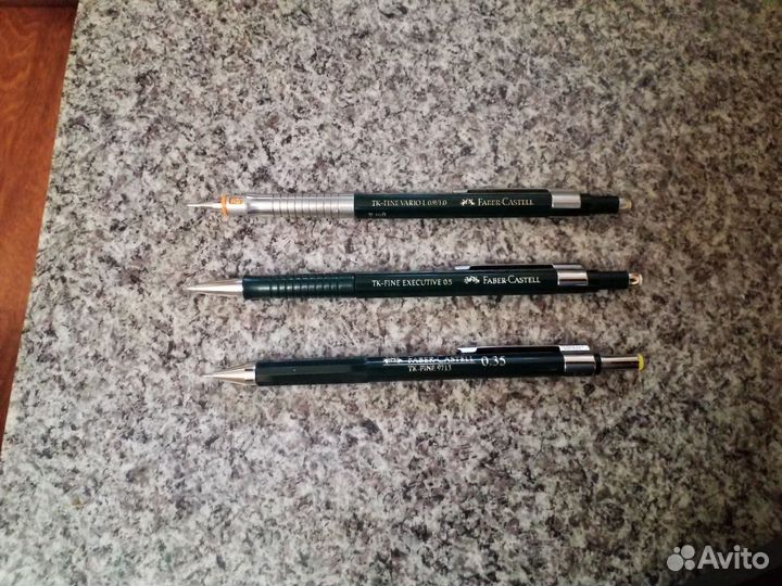 Механические карандаши Faber-Castell