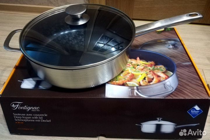 Сковорода-сотейник Fontignac