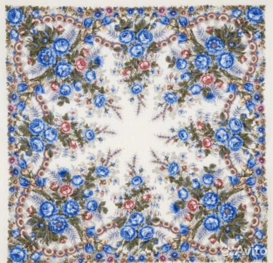 Павловопосадский платок Весеннее утро