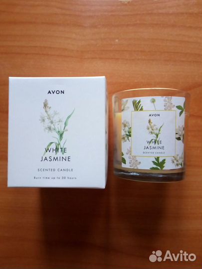 Ароматическая свеча Жасмин Avon