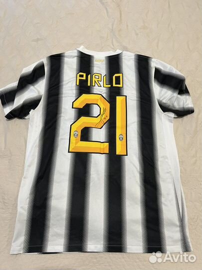 Футболка с автографом A.Pirlo