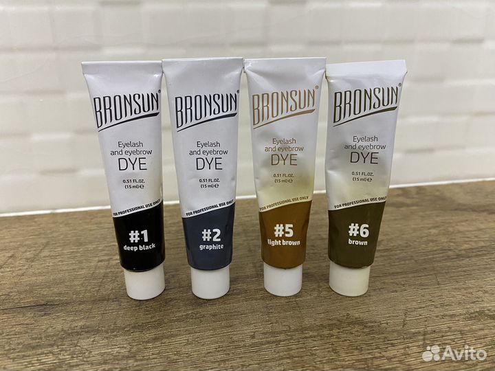 Краска для бровей bronsun