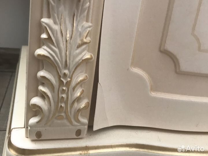 Тумба прикроватная флориана беж