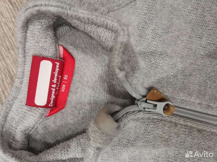 Продам костюм поддева Reima вязаный флис 86