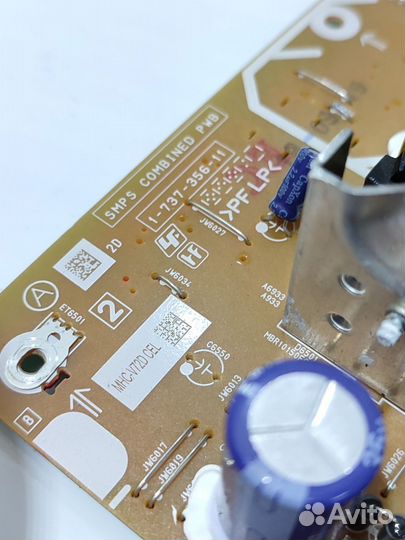 Плата питания музыкального центра Sony MHC-V82D