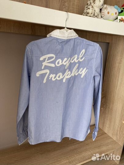 Рубашка для мальчика новая 152