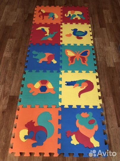 Пазл коврик вспененный