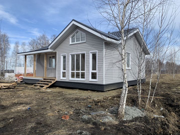 Коттедж 89 м² на участке 10 сот.