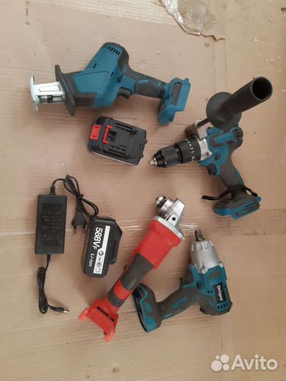 Инструмент аккумуляторный ушм шуруповерт