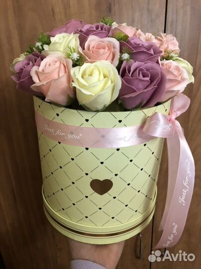 Букет цветов из мыла